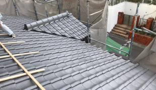 神戸市の屋根工事実績２