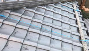 加古川市　O様邸　面戸漆喰塗替工事１