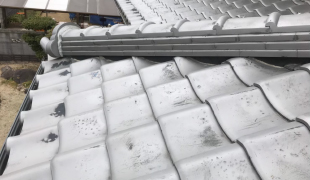 加古川市　O様邸　面戸漆喰塗替工事４