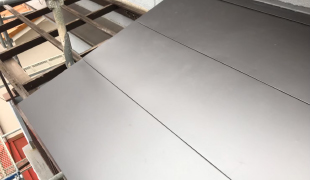 (有）N　ガルバリウム鋼板　銀黒色平板１