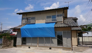 Y工務店　F様邸　三州産陶器瓦　黒色（BB40Hyper-X）１