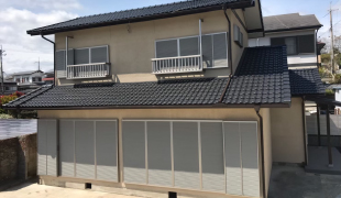 Y工務店　F様邸　三州産陶器瓦　黒色（BB40Hyper-X）２