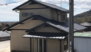 Y工務店　F様邸　三州産陶器瓦　黒色（BB40Hyper-X）４