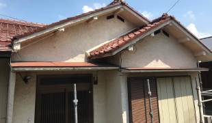 Y建築　Y様邸　三州産陶器瓦　銀黒色（BB40Hyper-X）１